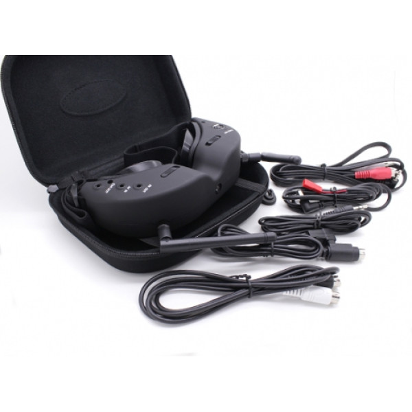Окуляри FPV Skyzone Sky-01 854x480 з двома приймачами 5.8GHz 32 канали